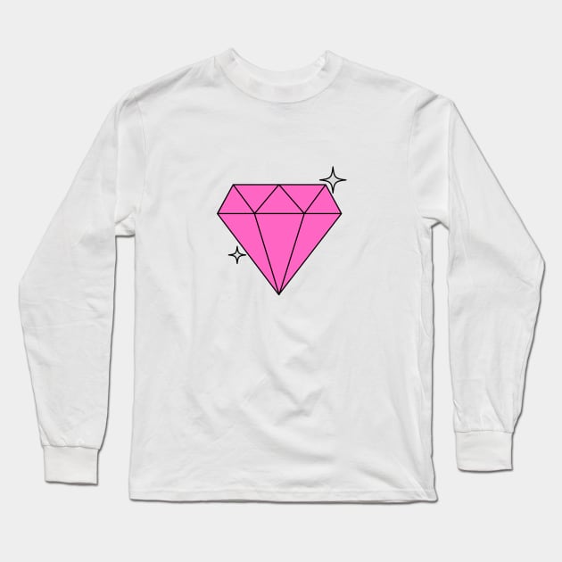 Luxury summer diamond Long Sleeve T-Shirt by CONCEPTDVS